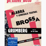 Revista Primer Acto. Número 287