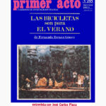 Revista Primer Acto. Número 195