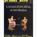 Revista Primer Acto. Número 202